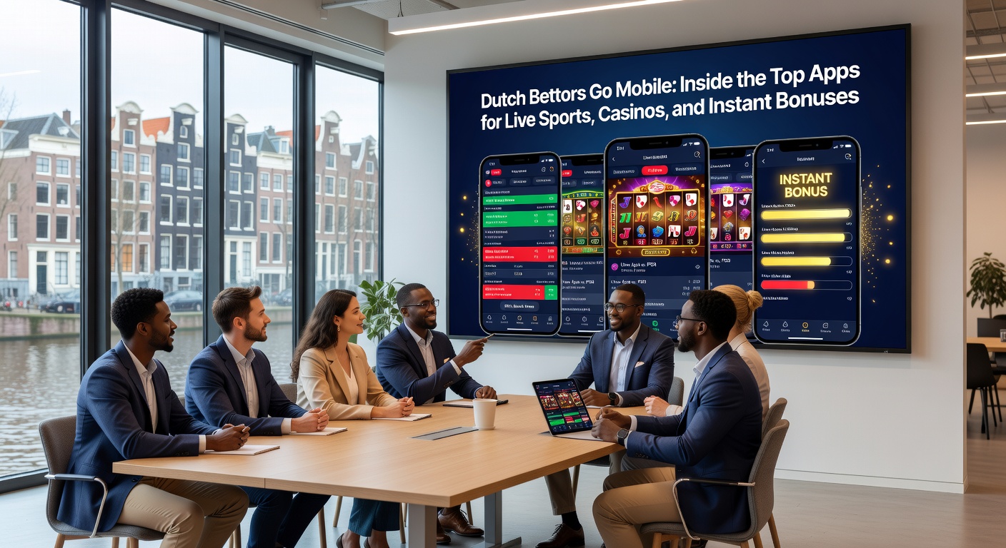Vergelijkingsscherm van mobiele apps met bonussen, live odds en casino tafels op een tablet