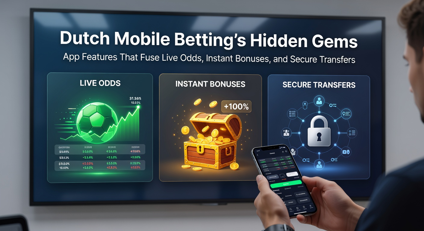 Schermafbeelding van een Nederlandse mobiele betting app die live odds toont tijdens een voetbalwedstrijd, met overlay van bonusaanbiedingen en beveiligde betaalopties