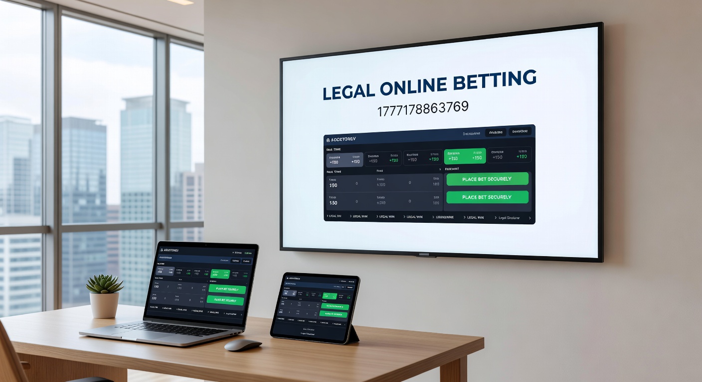 Spelers die wedden op een voetbalwedstrijd via een legaal online platform, met odds en live updates